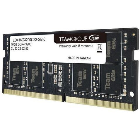 TeamGroup Elite 16GB DDR4 RAM cu Viteză 3200 pentru Laptop