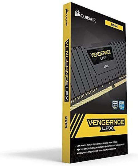 Corsair Vengeance LPX DDR4 με Module 1x8GB και Ταχύτητα 2400 για Desktop
