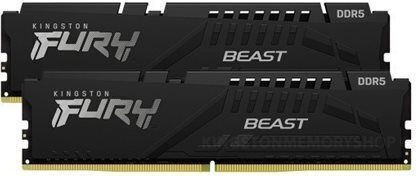 Kingston Fury Beast DDR5 64GB RAM με 2x32GB Modules και Ταχύτητα 5200 για Desktop