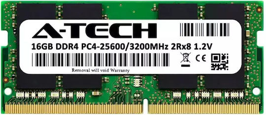 Kingston 16GB DDR4 RAM cu Viteză 3200 pentru Laptop (KCP432SD8/16
