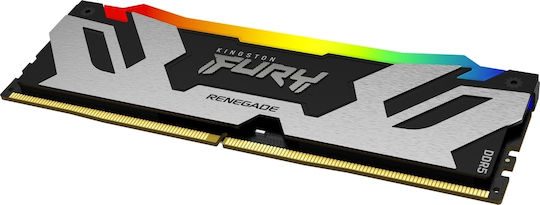 Kingston Fury Renegade RGB DDR5 32GB RAM με 2x16GB Modules και Ταχύτητα 6400 για Desktop