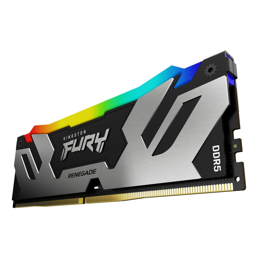 Kingston Fury Renegade RGB 32GB DDR5 RAM cu 2 module (2x16GB) și