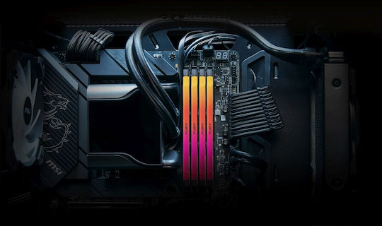 Kingston Fury Renegade RGB 32GB DDR5 RAM cu 2 module (2x16GB) și