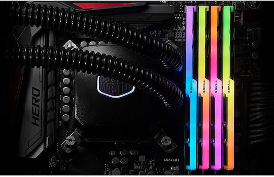 G.Skill Trident Z RGB 128GB DDR4 RAM with 4 Modules (4x32GB) and 4000 Speed for Desktop