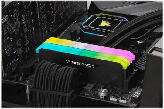 Corsair Vengeance RGB RS 16GB DDR4 RAM cu Viteză 3200 pentru