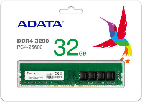 Adata Premier DDR4 with Module 1x8GB and Speed 3200 for Desktop