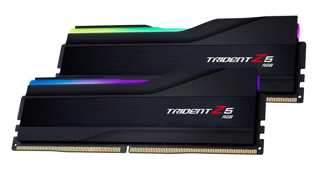 G.Skill Trident Z5 RGB DDR5 32GB RAM με 2x16GB Modules και Ταχύτητα 6800 για Desktop