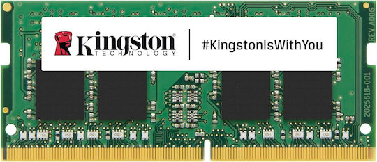 Kingston DDR4 with Module 1x16GB and Speed 3200 for Laptop