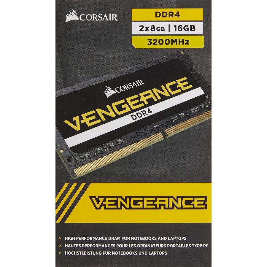 Corsair Vengeance 16GB DDR4 RAM cu 2 module (2x8GB) și Viteză 3200