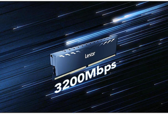 Lexar Thor Gaming DDR4 32GB RAM με 2x16GB Modules και Ταχύτητα 3200 για Desktop