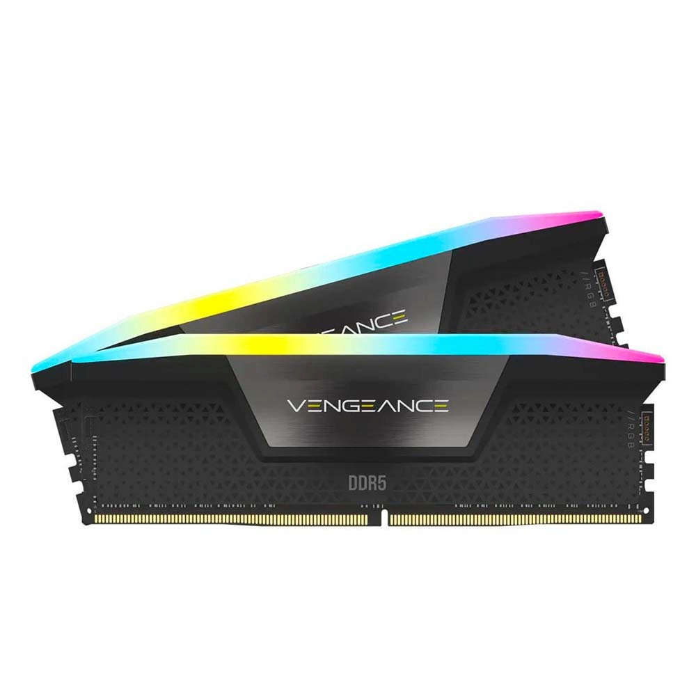 Corsair Vengeance RGB 32GB DDR5 RAM cu 2 module (2x16GB) și Viteză