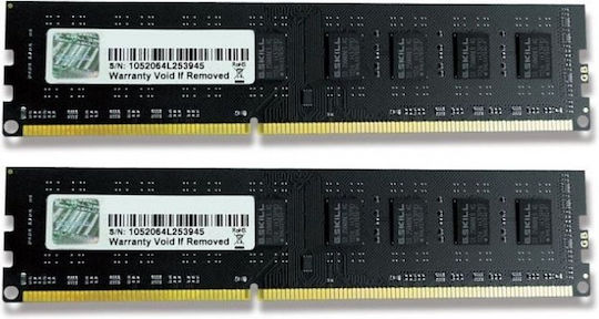 G.Skill 8GB DDR3 RAM mit 2 Modulen (2x4GB) und Geschwindigkeit 1600 für Schreibtisch
