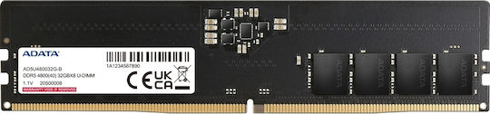 Adata 8GB DDR5 RAM mit Geschwindigkeit 4800 für Schreibtisch