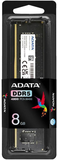 Adata 8GB DDR5 RAM mit Geschwindigkeit 4800 für Schreibtisch
