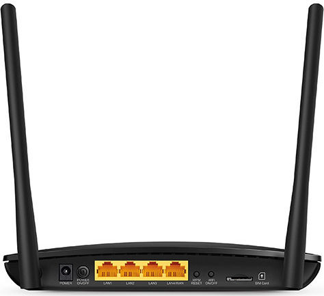 TP-LINK TL-MR6400 v1 Wireless 4G Router Wi‑Fi 4 with 4 Ports