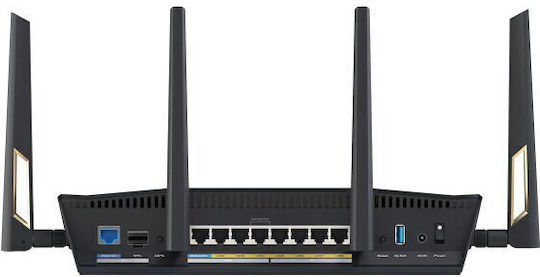 Asus RT-BE88U Ασύρματο Router Wi‑Fi 7 με 4 Θύρες 2.5 Gigabit