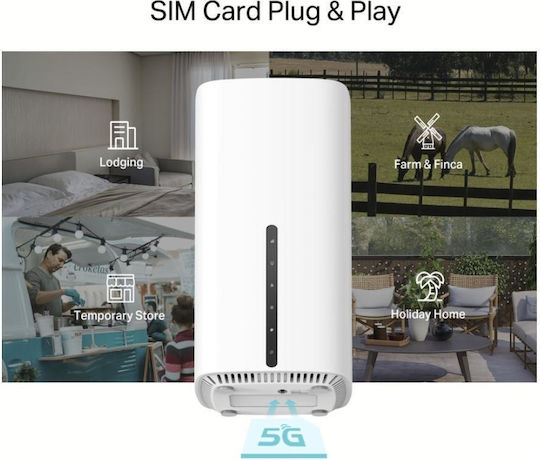 TP-LINK Archer NX600 v1 Ασύρματο 5G Router Wi‑Fi 6 με 3 Θύρες Gigabit