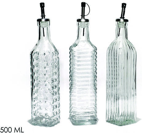 ArteLibre Δοχείο Λαδιού Γυάλινο με Ροή 500ml