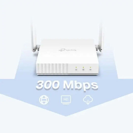 TP-LINK WR844N v1 Ασύρματο Router Wi‑Fi 4 με 4 Θύρες