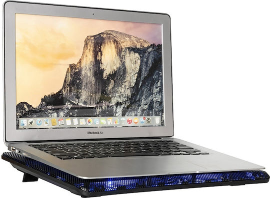 Havit F2035 Cooling Pad για Laptop έως 15.6" με 2 Ανεμιστήρες και Φωτισμό Μωβ
