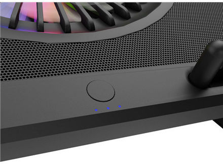 Genesis OXID 850 Cooling Pad για Laptop έως 17.3" με 5 Ανεμιστήρες και Φωτισμό