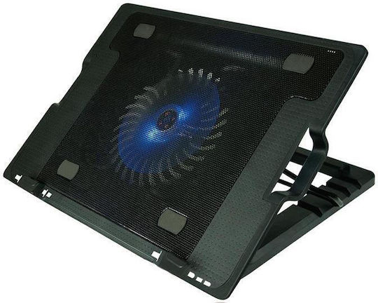 Vakoss Cooling Pad για Laptop έως 17.3" με 1 Ανεμιστήρα και Φωτισμό (LF-1860AL)