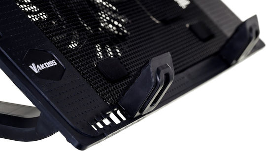 Vakoss Cooling Pad για Laptop έως 17.3" με 1 Ανεμιστήρα και Φωτισμό (LF-1860AL)