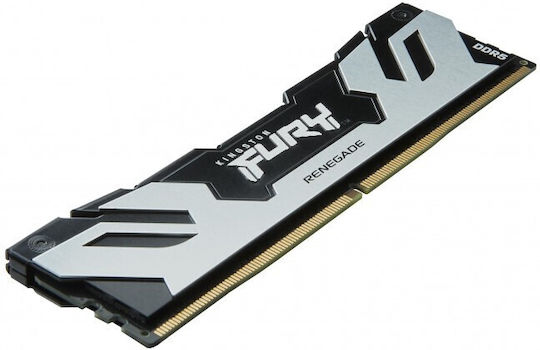Kingston Fury Renegade Silver DDR5 96GB RAM with 2x48GB Modules and Speed 6400 for Desktop