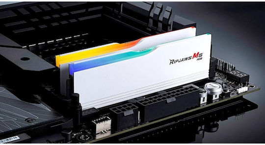 G.Skill Ripjaws M5 RGB 48GB DDR5 RAM with 2 Modules (2x24GB) and 6000 Speed for Desktop