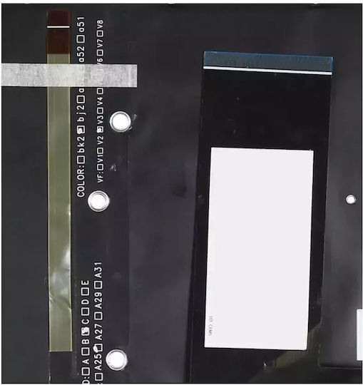 Mentor Laptop-Tastatur Für Acer Mit Hintergrundbeleuchtung Und Englisch (US) In Schwarz Farbe A515-54G