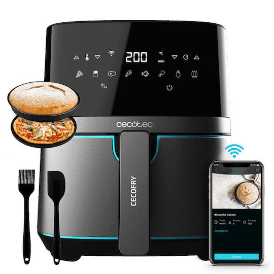 Cecotec 5500 Connected Pack 123750B Ausstellungsstück Heißluftfritteuse