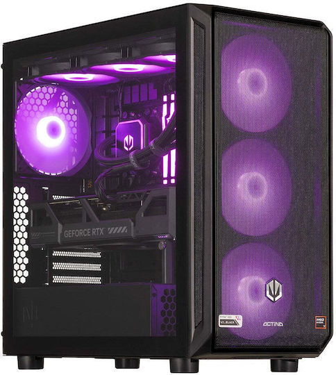 Actina Desktop PC Gaming (Ryzen 7-9800X3D/32GB DDR5/2TB SSD/GeForce RTX 5080/Fără Sistem De Operare)