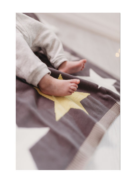 Bizzi Growin Blanket Nursery Swaddling Blankets Superstar Cotton Multicolour 70x90cm