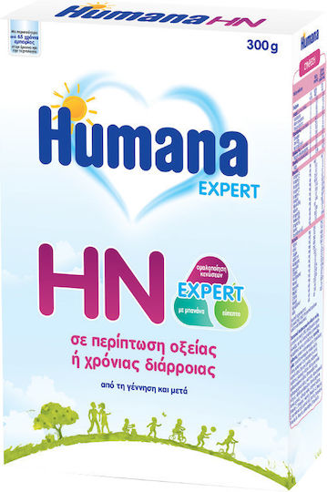 Humana Cremă alimentară pentru bebeluși HN Dietă Specială Împotriva Diareei 300gr pentru 0+ Luni