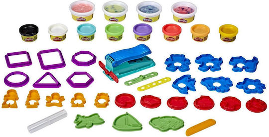 Hasbro Play-Doh Knete - Spiel-Set Tools N Farben Party für 3+ Alter, 12 Stück