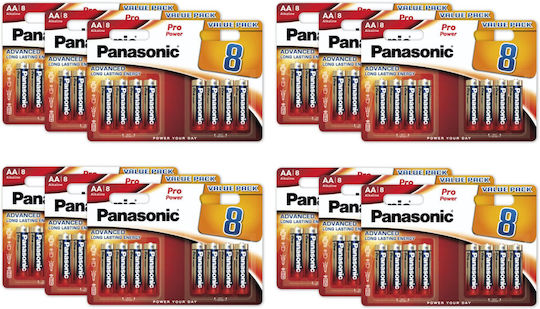 Panasonic Pro Power Алкални Батерии AA 1.5V 8бр 00235849