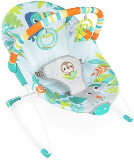 Bright Starts Ηλεκτρικό Relax Μωρού Rainforest με Δόνηση Πράσινο για Παιδί έως 9kg