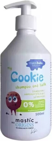 Mastic Origins 2 σε 1 Σαμπουάν & Αφρόλουτρο My Cookie 500ml με Αντλία