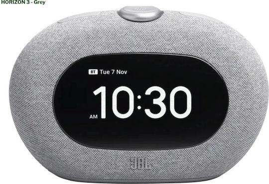 JBL Horizon 3 Ηχείο Bluetooth 10W με Ραδιόφωνο Γκρι