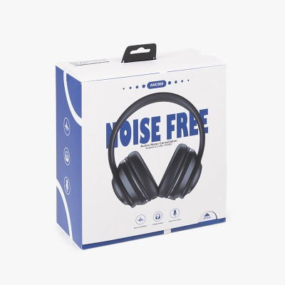 ANC800 Wireless / Wired On Ear Headphones with 18 hours of Operation Black