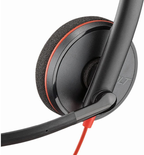 HP Blackwire 3200 Series On Ear Multimedia Ακουστικά με μικρόφωνο
