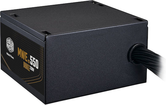 CoolerMaster MWE 550 Bronze V3 rev. 2.0 550W Μαύρο Τροφοδοτικό Υπολογιστή Full Wired 80 Plus Bronze