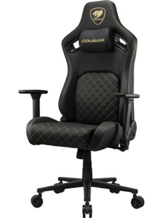 Cougar Stoffbequeme Goldene Gaming Stühle