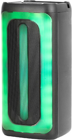 Ibiza Sound Karaoke Speaker With Wireless Microphone And Lighting Effects SIGMA40 Black