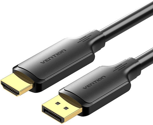 Vention HFOBF DisplayPort Cable Male - DisplayPort Male 1m Black