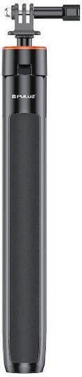 Puluz Action Camera 1.4 Meter Selfie Stick Tripod Live Streaming Base Video Recording Black