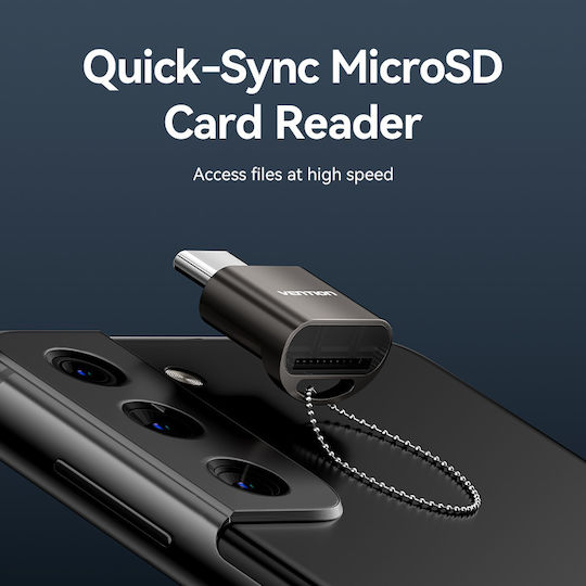 Vention Card Reader Type-C για microSD