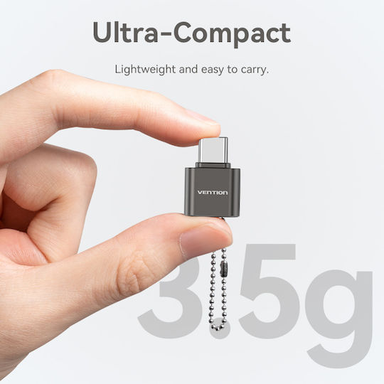 Vention Card Reader Type-C για microSD