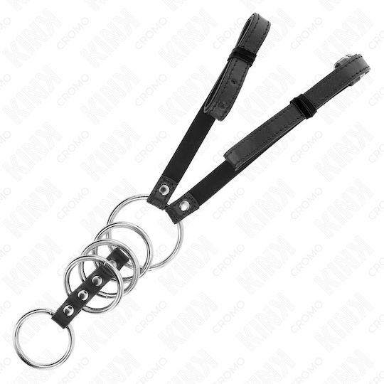 Kink Inel Cock Metalic Negru