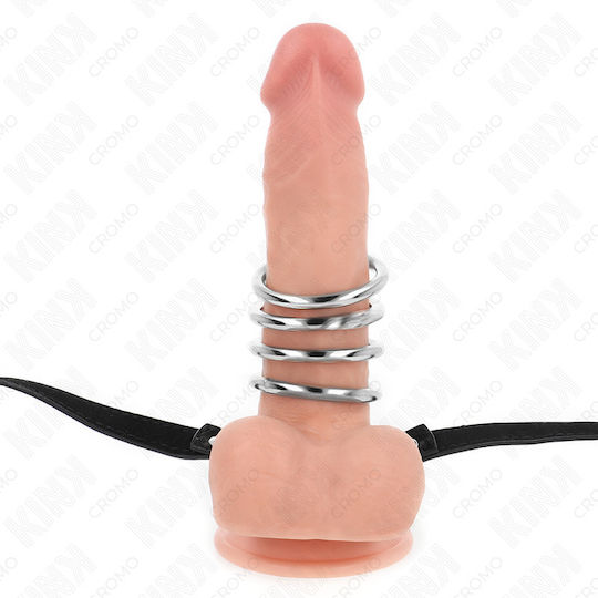 Kink Inel Cock Metalic Negru